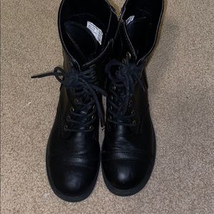Black Combat Boots